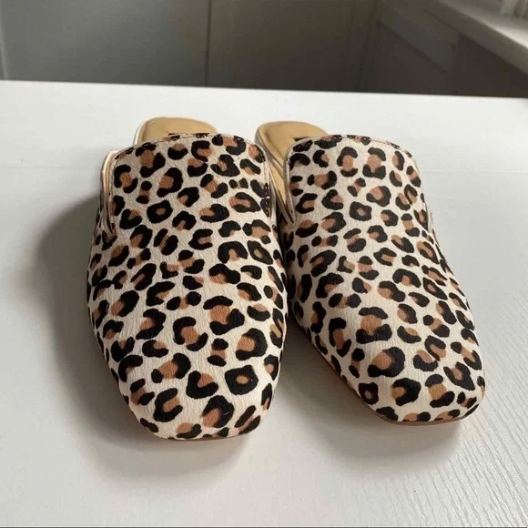 Nine West Calf Hair Square Toe Mules - Picture 5 of 10